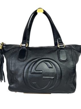 Gucci Soho tote leather black